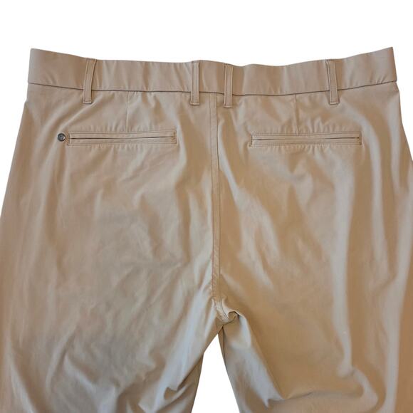 Greyson Montauk Sport Trouser Tailored Fit Performance Pants Riverstone 36x30 - Picture 4 of 11